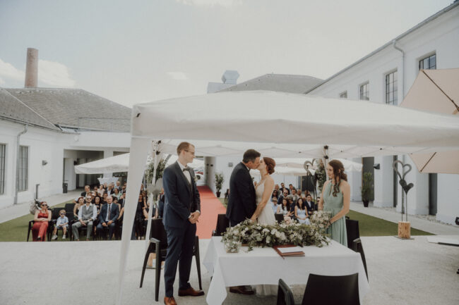 Hochzeit, Kitzmantelfabrik